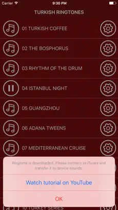 Screenshot 4 Tonos de llamadas Turcas - Canciones orientales iphone