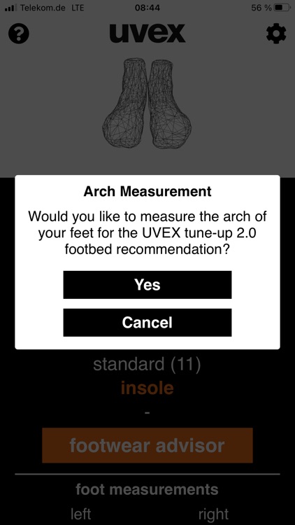 uvex fit advisor screenshot-4