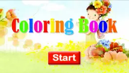 Game screenshot Princess fairy tail coloring for kindergarten hack