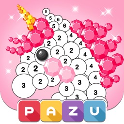 Color by number games for kids