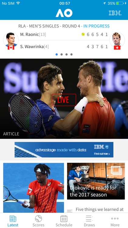 Australian Open Tennis Championships 2017