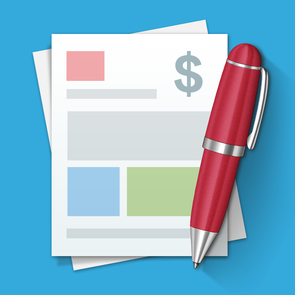 invoice maker pro - Create invoices on the go free App Icon