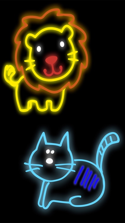 Neon Doodle - Draw and paint with glow effects