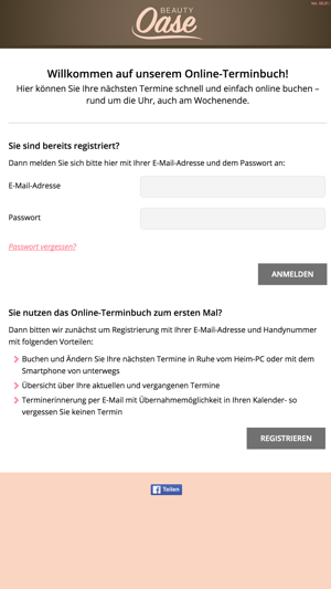 Beauty Oase Terminbuch.de(圖1)-速報App