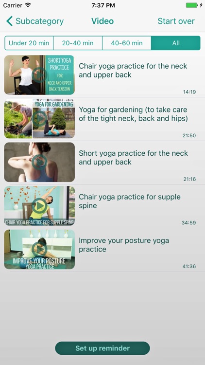 Home yoga practice screenshot-3