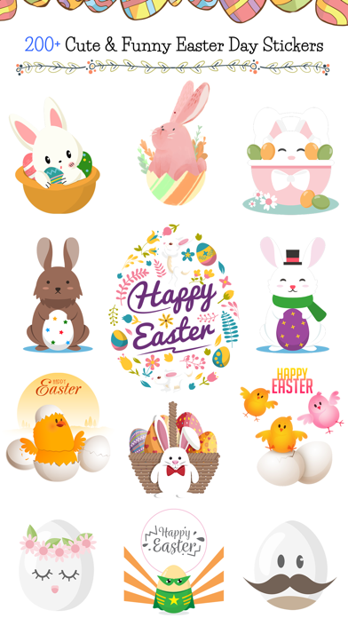 How to cancel & delete Cute & Funny Happy Easter Day from iphone & ipad 1