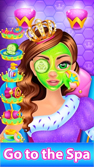 Princess Beauty Salon - Makeup, Makeover & Dressup(圖2)-速報App