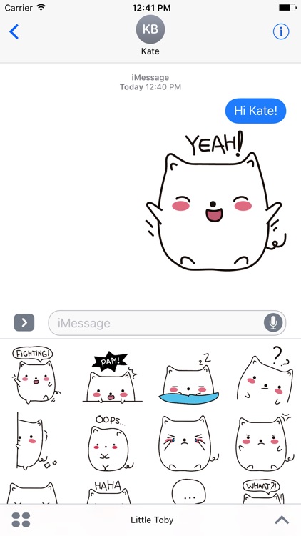 Little Toby Stickers screenshot-3