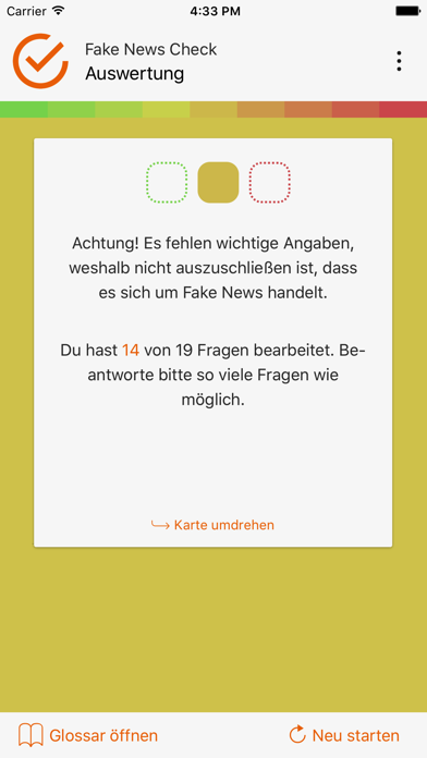 How to cancel & delete Fake News Check from iphone & ipad 4