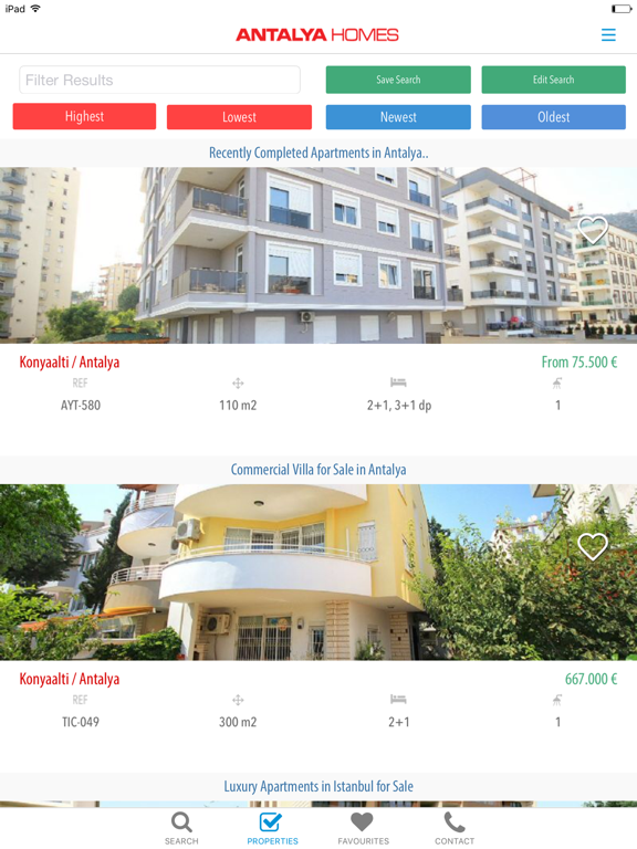 Antalya Homes Real Estate - Property in Turkey screenshot 3