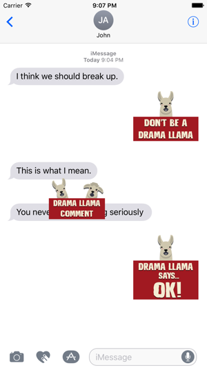 Drama Llama Stickers & Emojis(圖1)-速報App