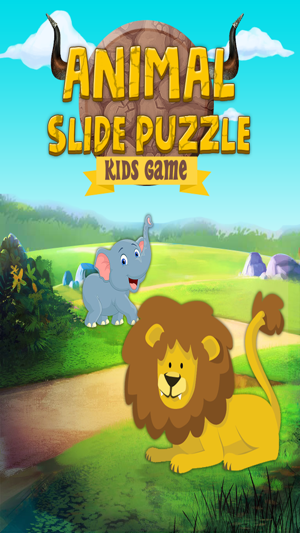 Animal Slide Puzzle Kids Game Pro