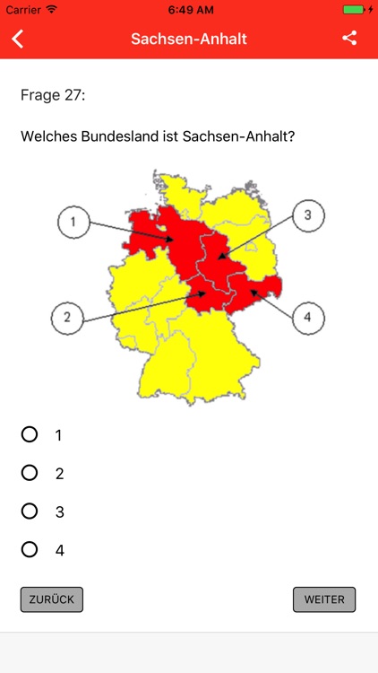 Einbürgerungstest Sachsen-Anhalt