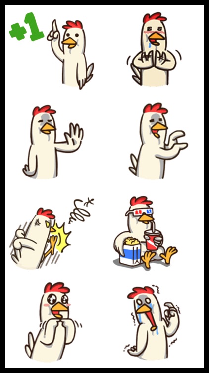 White Chicken Stickers screenshot-4