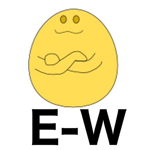 ActionEnglishSticker E-W icon