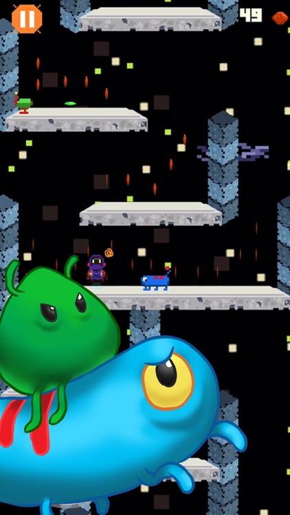 Astro Towers - 8Bit Pixel Space Action Heroes screenshot-4