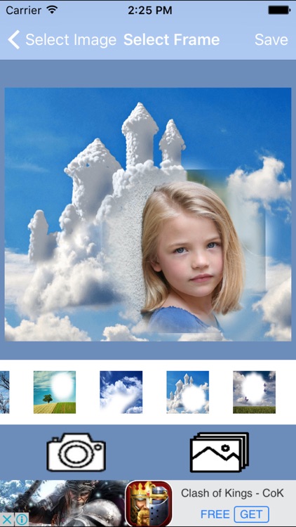 Cloud  HD Photo Frame And Pic Collage