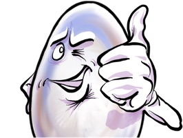 The Egg-Boy Sticker Pack brings you a peek into The Risky Adventures of Egg-Boy — a creation from the mind and hands of Matt “Boom” Daniel, a US Marine fighter pilot veteran