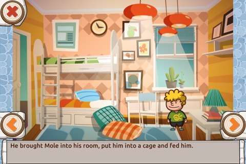 Mole Story Lite - Fairy tale with games screenshot 3