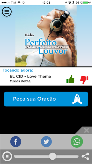 Rádio Perfeito Louvor | BSB