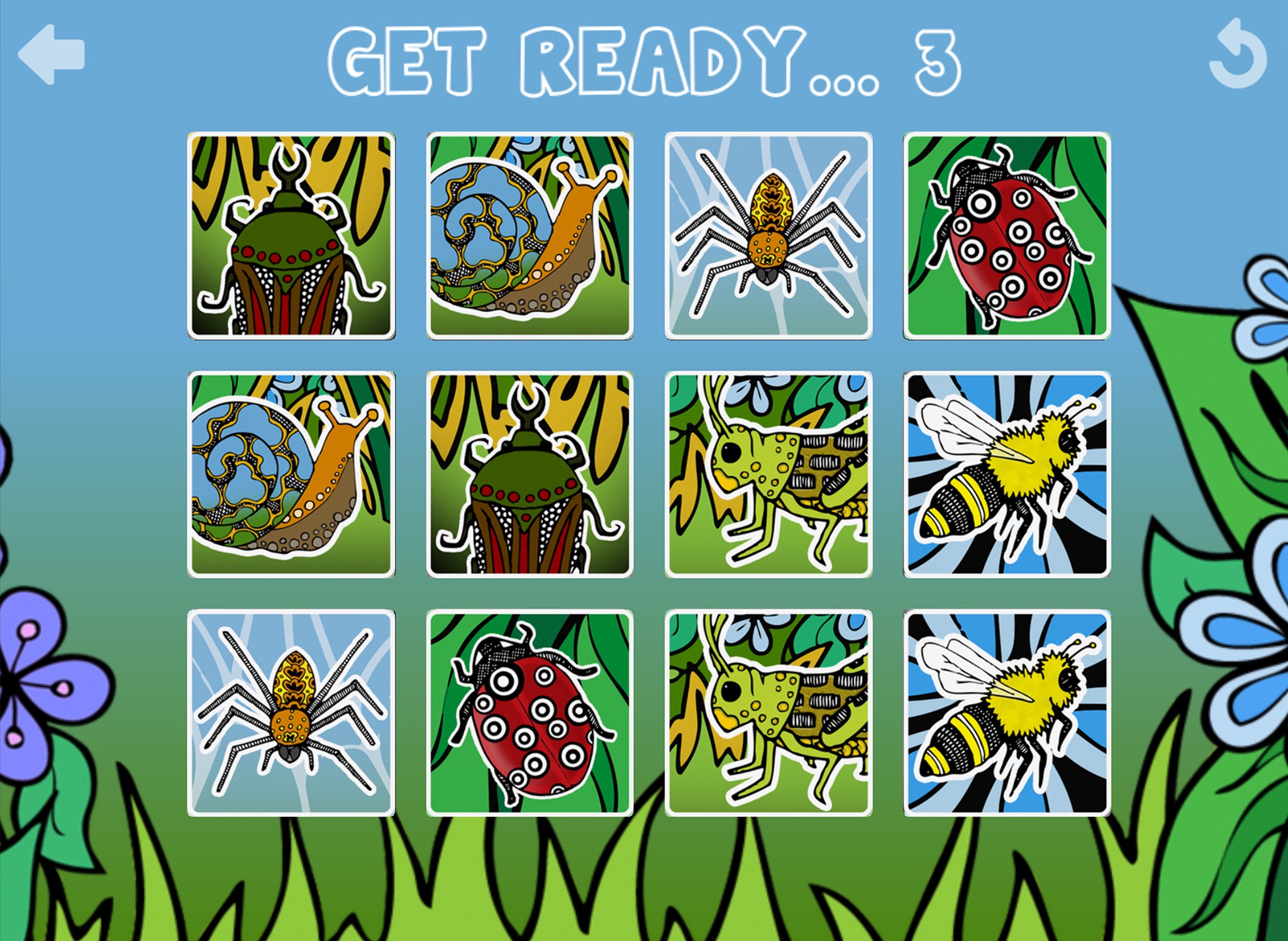 Buggyboo Matching Game screenshot 2