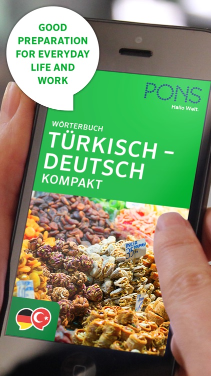 Dictionary Turkish - German COMPACT by PONS