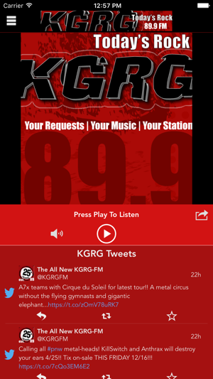 KGRG-FM Today's Rock(圖1)-速報App