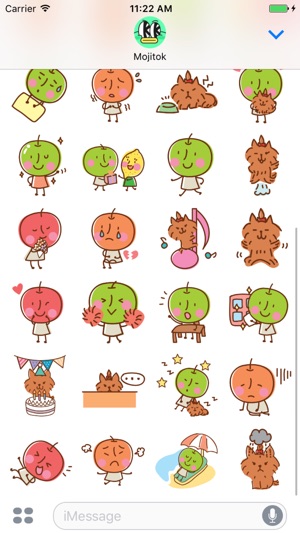 AppleBak & Omji Stickers(圖3)-速報App