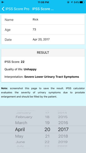 IPSS Prostate Score(圖5)-速報App