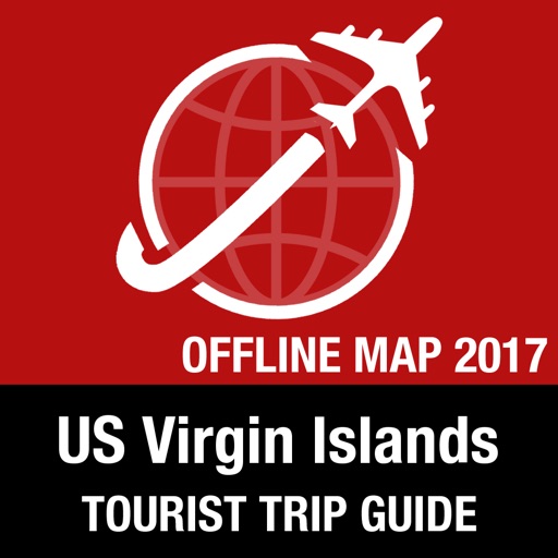 US Virgin Islands Tourist Guide + Offline Map icon