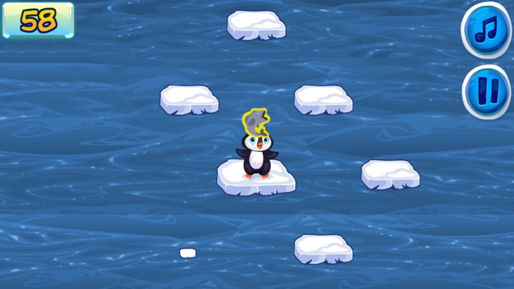 Penguin Jumping In Water - Kids Game