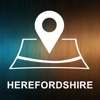Herefordshire, UK, Offline Auto GPS