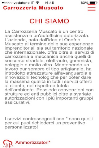 Carrozzeria Muscato screenshot 2