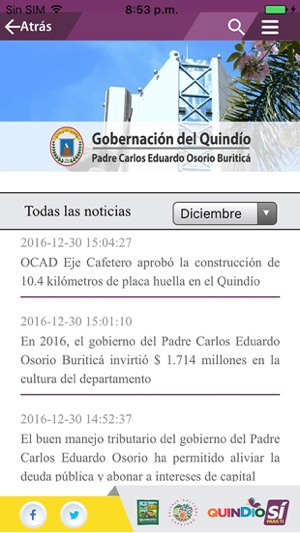 Noticias Gobernación del Q(圖4)-速報App