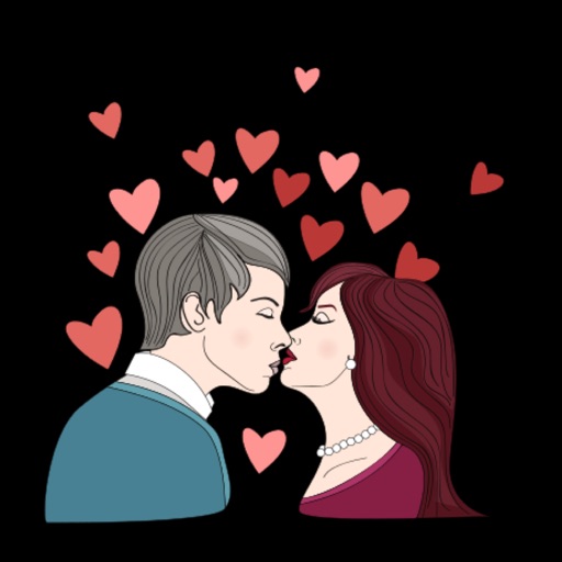 Valentine's Special Love Sticker-Rose,Heart,Flower icon