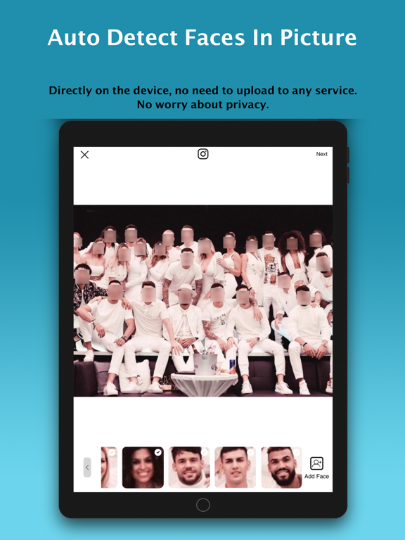 Auto Blur Faces: Photo Privacy screenshot 2