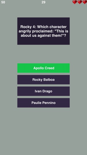 Trivia for Rocky - The Sports Drama Film Fan Quiz(圖3)-速報App