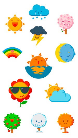 Cutest Weather Stickers(圖2)-速報App