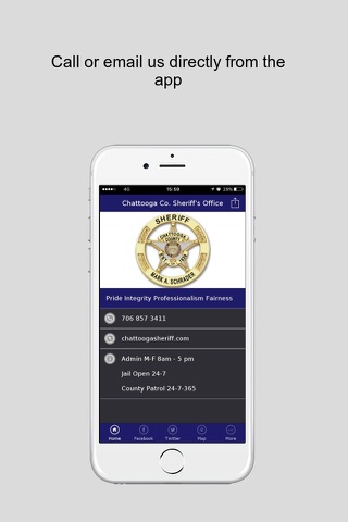 Chattooga Co. Sheriff's Office screenshot 2