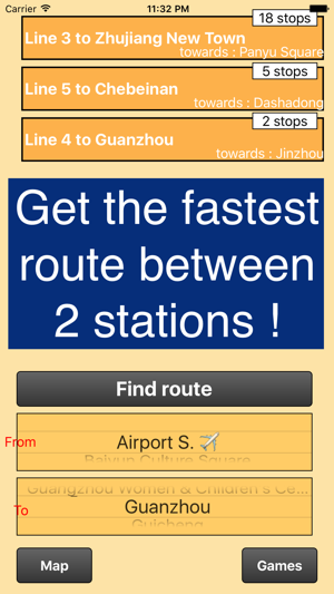 Guangzhou Metro, map and route planner(圖2)-速報App