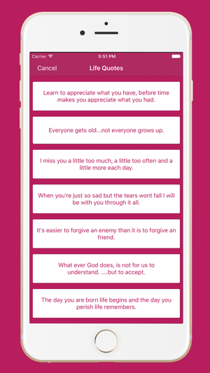 Life Quotes - Create & Share(圖2)-速報App