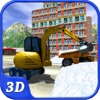 Heavy Snow Excavator - Winter Rescue Operation 3D