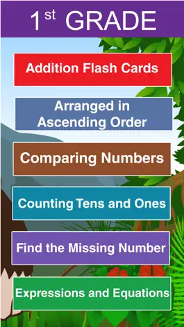 Game screenshot First Grade Crazy Gorilla Math Addition apk
