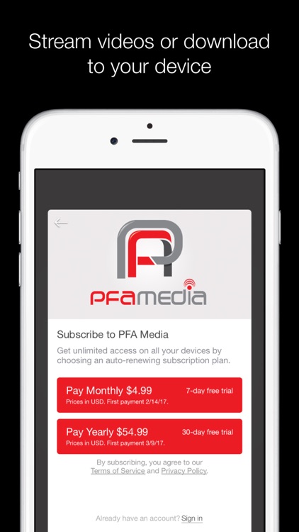 PFA Media screenshot-3