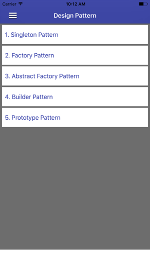 Design patterns in Java