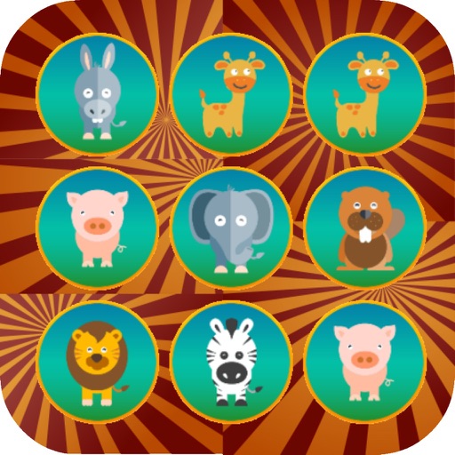 Animals Matching Card - Puzzle for Fun Icon