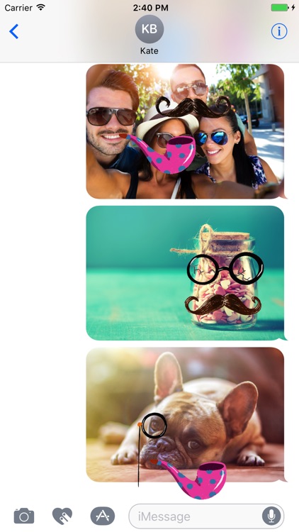 Animated Photo Booth Stickers