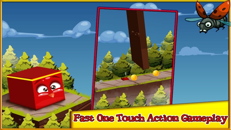 The Red Bird - One Touch Instinct Survival Game