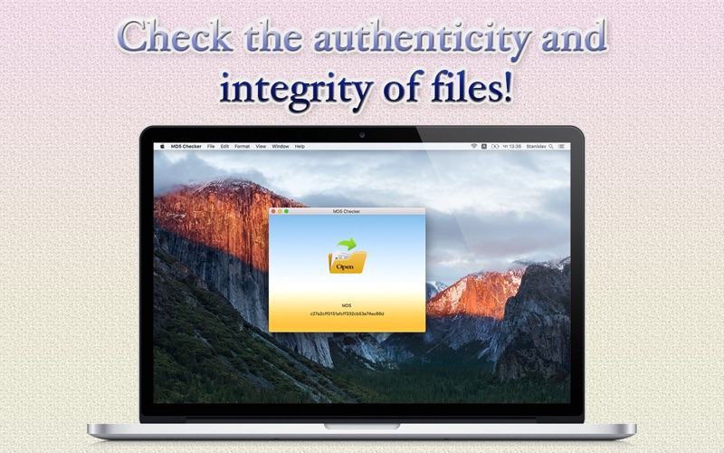 Как проверить md5 mac os
