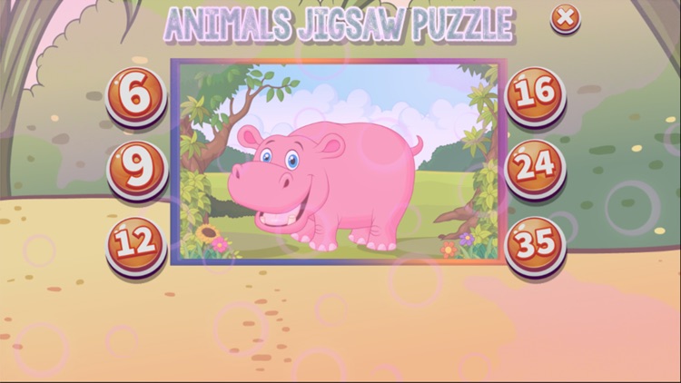 animal jigsaw puzzles game